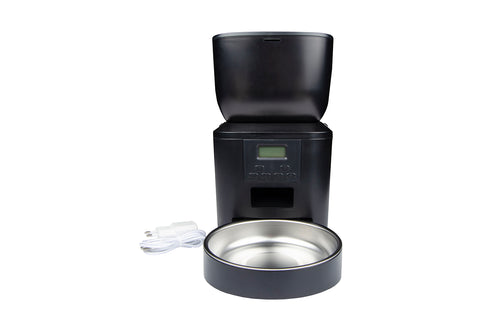 Mangiatoia intelligente per animali domestici Myers PFD-A4 Nero 