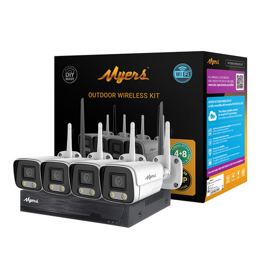 Kit wireless Myers 8CH WIFI KIT 5MP 4xBullet 