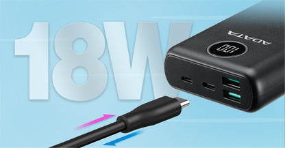 4781 1 adata p20000qcd power bank 20000mah cerna