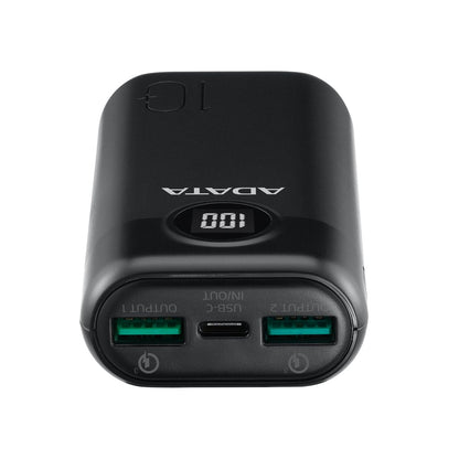 4784 1 adata p10000qcd power bank 10000mah cerna
